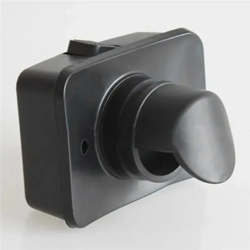 ABKR Industrial Vacuum Cleaner Host Connector Interface Slot Square Base, Bayonet Design for Fixing Hose Joints, Durable Plastic