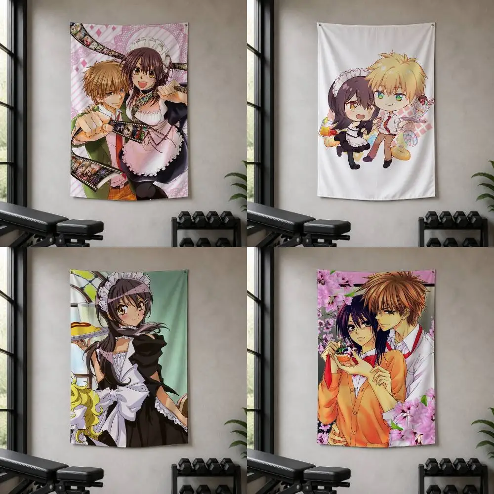 Anime Maid Sama  Decorative Art Flag Banner for Picnic Camping Party and Home Decor