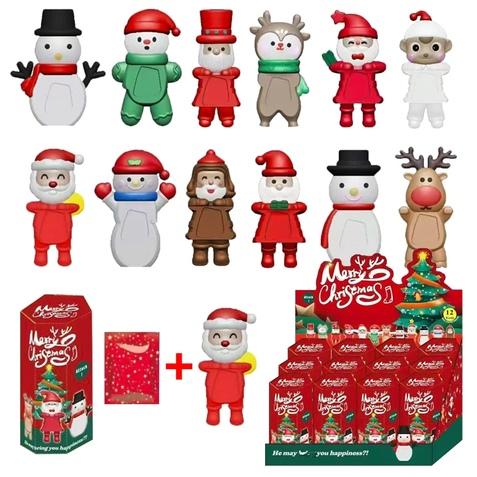 

Anime S Angel Christmas Random Blind Box Series Mini PVC Figures Model Ornaments Dolls Fans Children Christmas Birthday Gift Hot