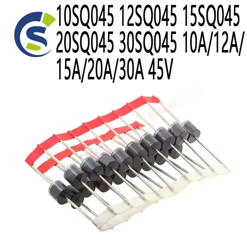 10PCS New and Original Schottky diode 10SQ045 12SQ045 15SQ045 20SQ045 30SQ045 10A/12A/15A/20A/30A 45V