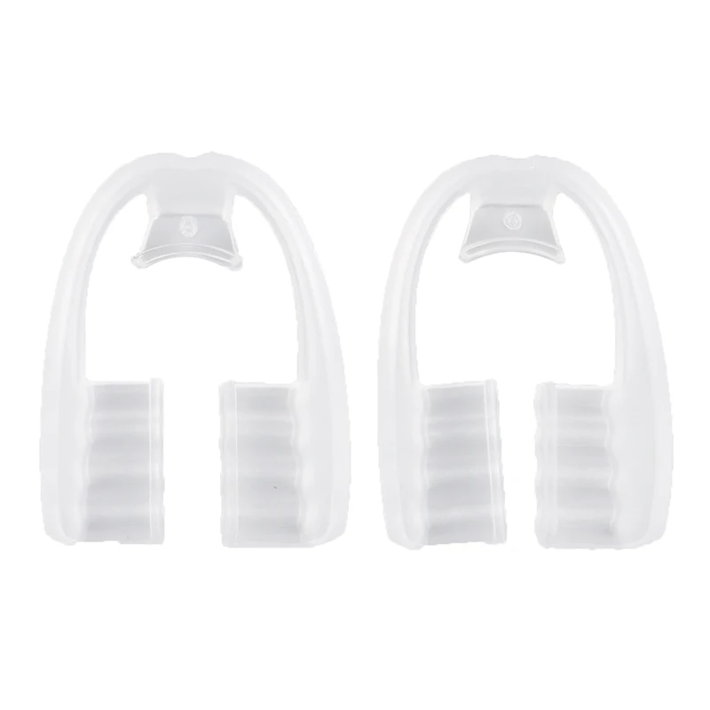 2Pcs Teeth Grinding Guard Sleep Mouthguard Splint Clenching Protector Tools.