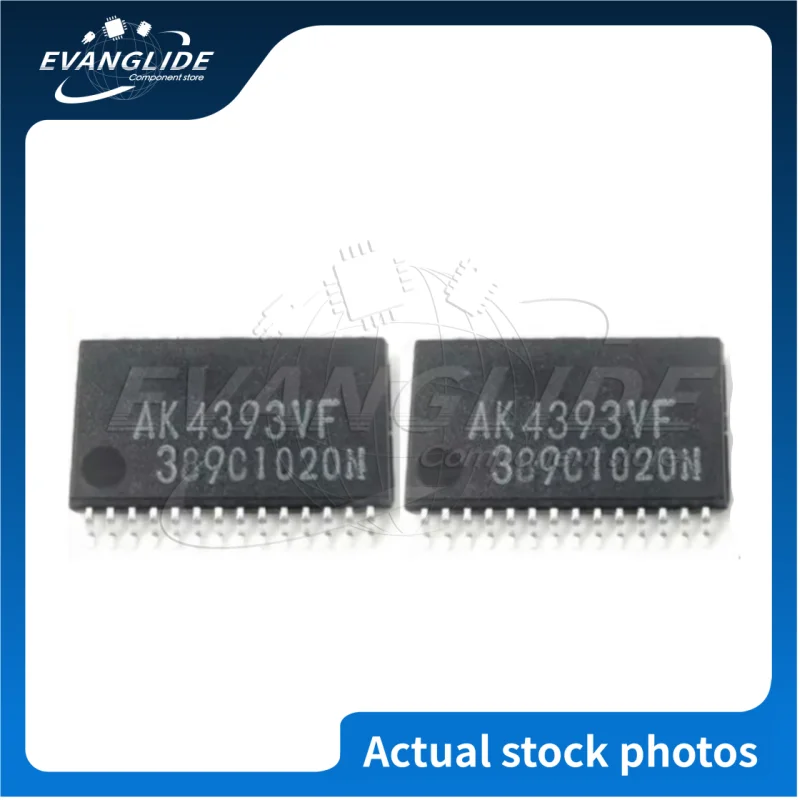 2 PCS/LOT 100% Original & New AK4393VF Audio Converter In Stock Wholesale