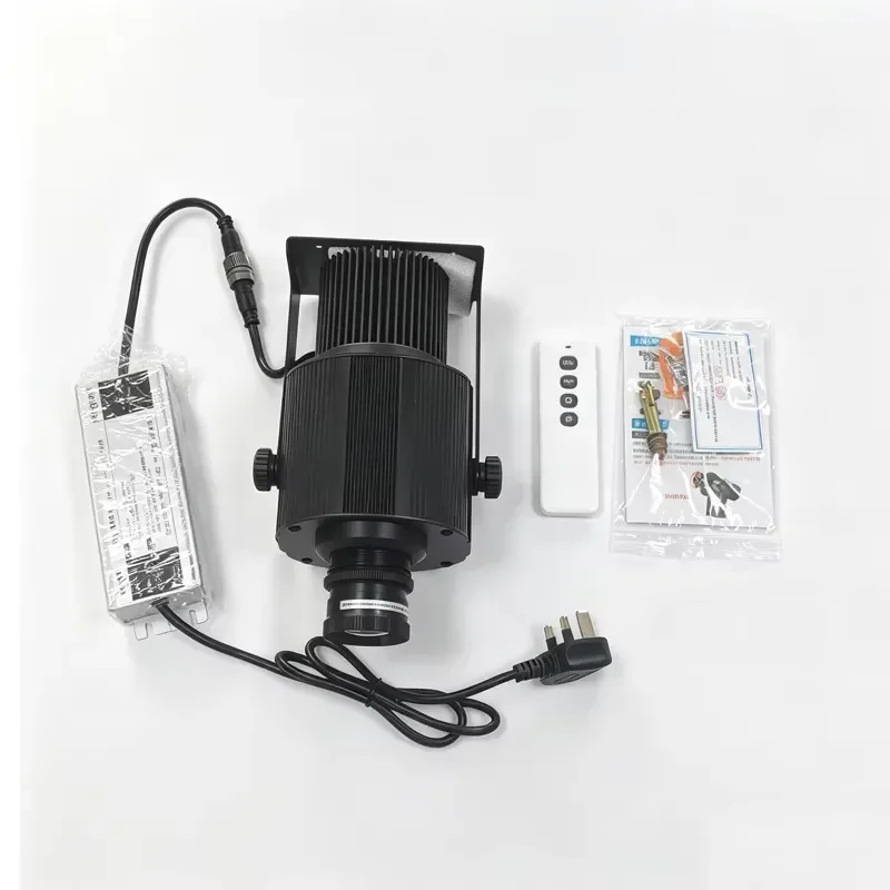 High Brightness 60/90/110W LED Gobo Projector Logo Lamp Waterproof IP65 Outdoor Advertising Light for Shops Restaurants