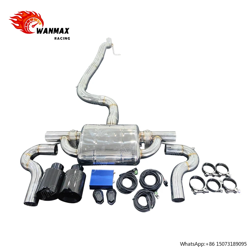 

JTLD High Quality Valved Sport 304SS Exhaust System for MK3 2.0 4WD TT TTS 2016-2023 TTS