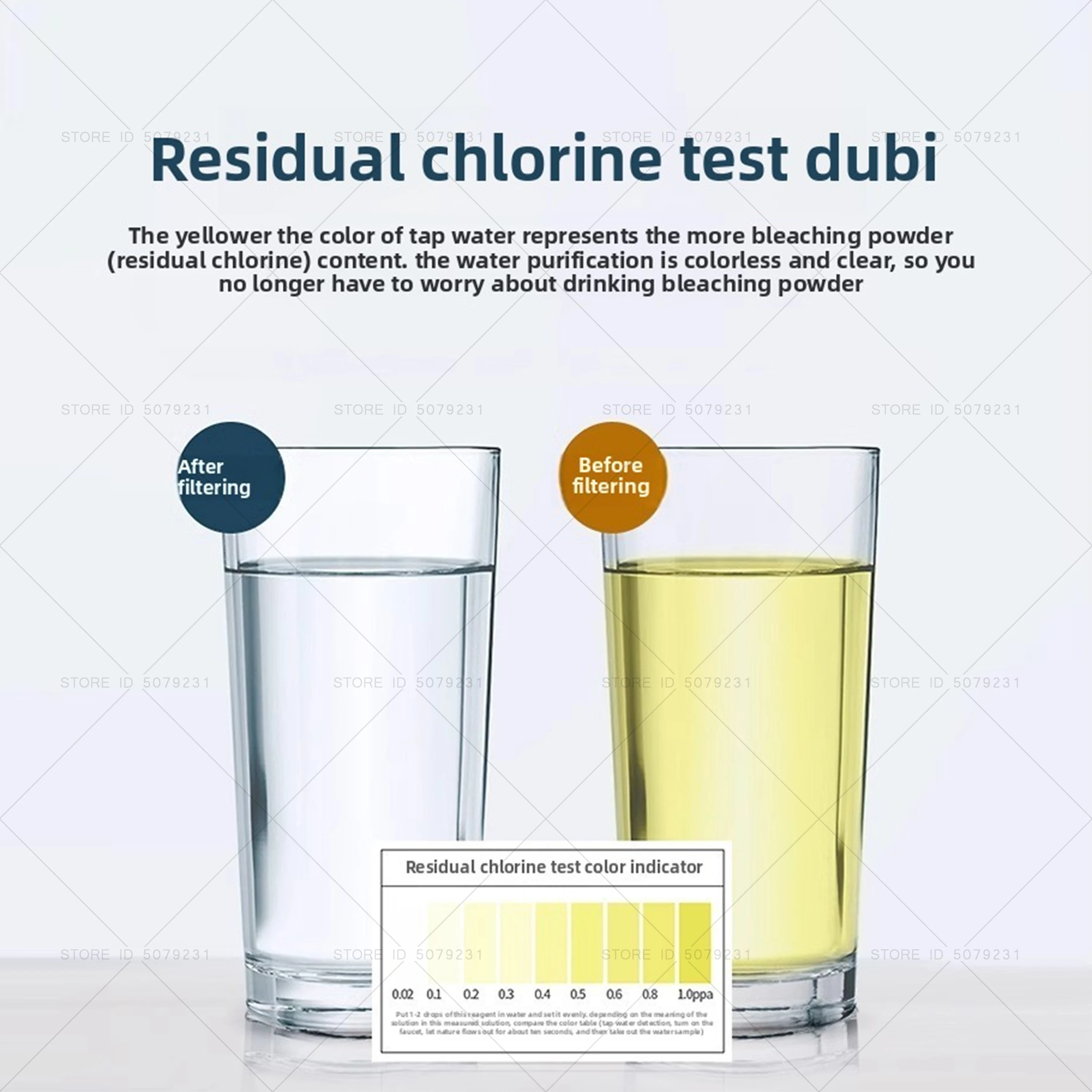 Depuratore d'acqua a 6 stadi per ultrafiltrazione Depuratore d'acqua potabile diretto per uso domestico Filtro per acqua di rubinetto PH75 Rende acqua minerale