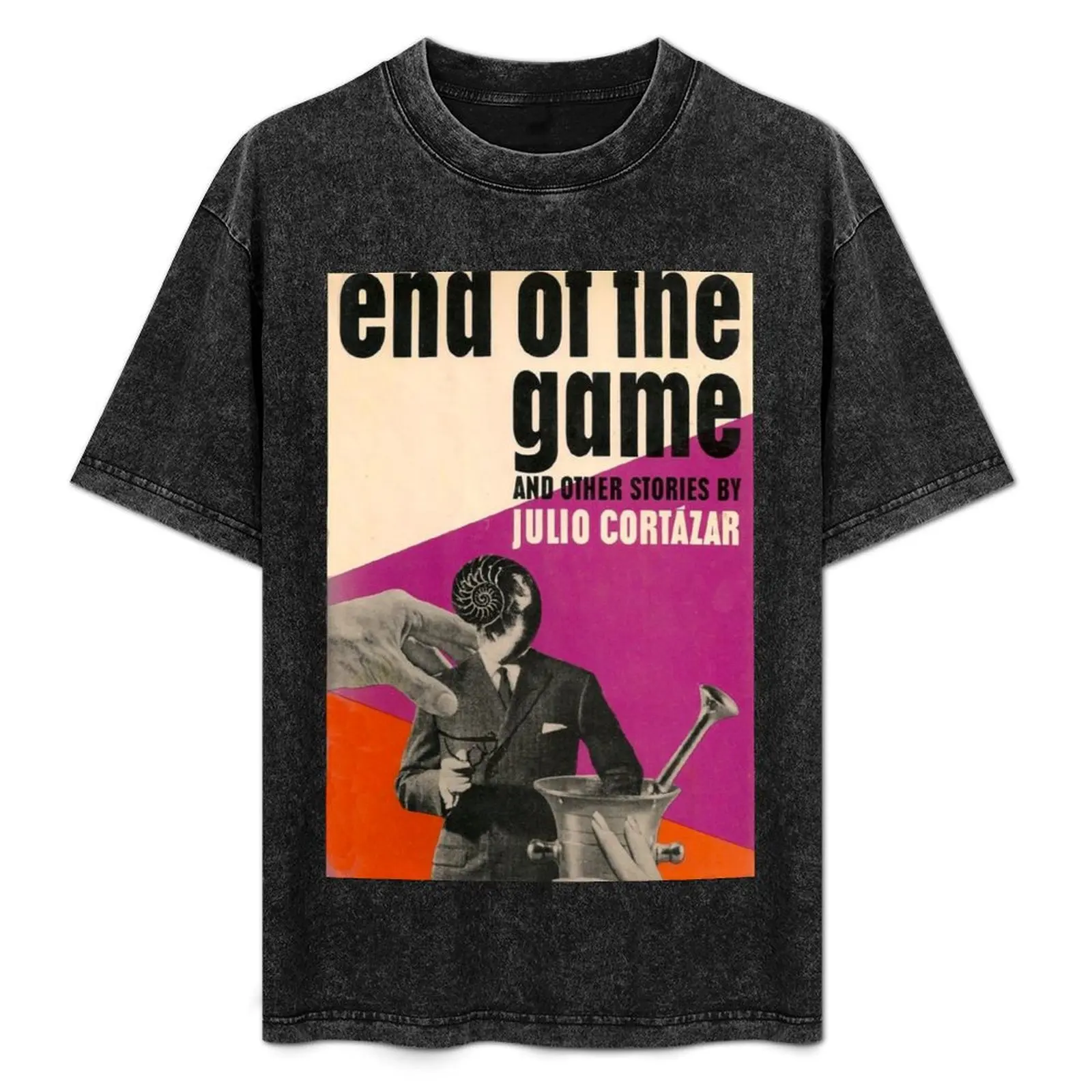 

End of the Game by Julio Cortazar - 60s vintage book paperback T-Shirt vintage anime shirt vintage heavyweight t shirts for men