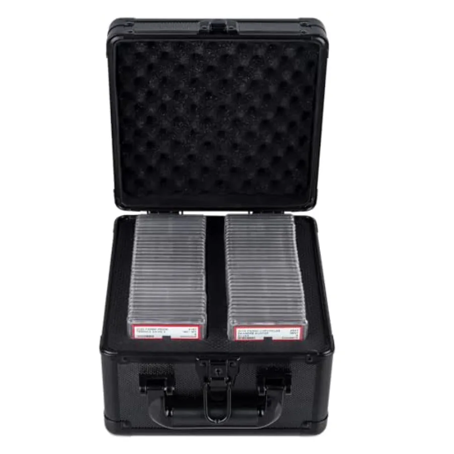 

Коробка для хранения грейдированных карт, футляр для карт PSA, чехол для грейдированных спортивных и бейсбольных коллекционных карт, подходит для PSA, CSG, BGS и других.