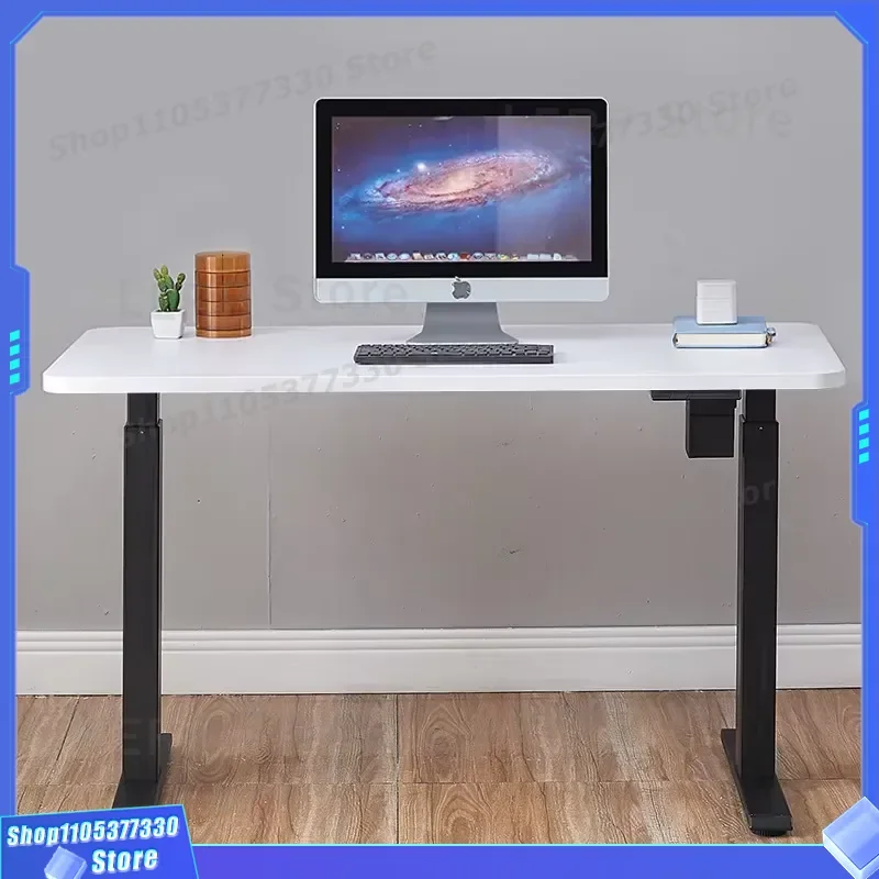 Modern Electric Height Adjustable Standing Desk for Home Office Ergonomic Computer Workstation with Memory Preset Function