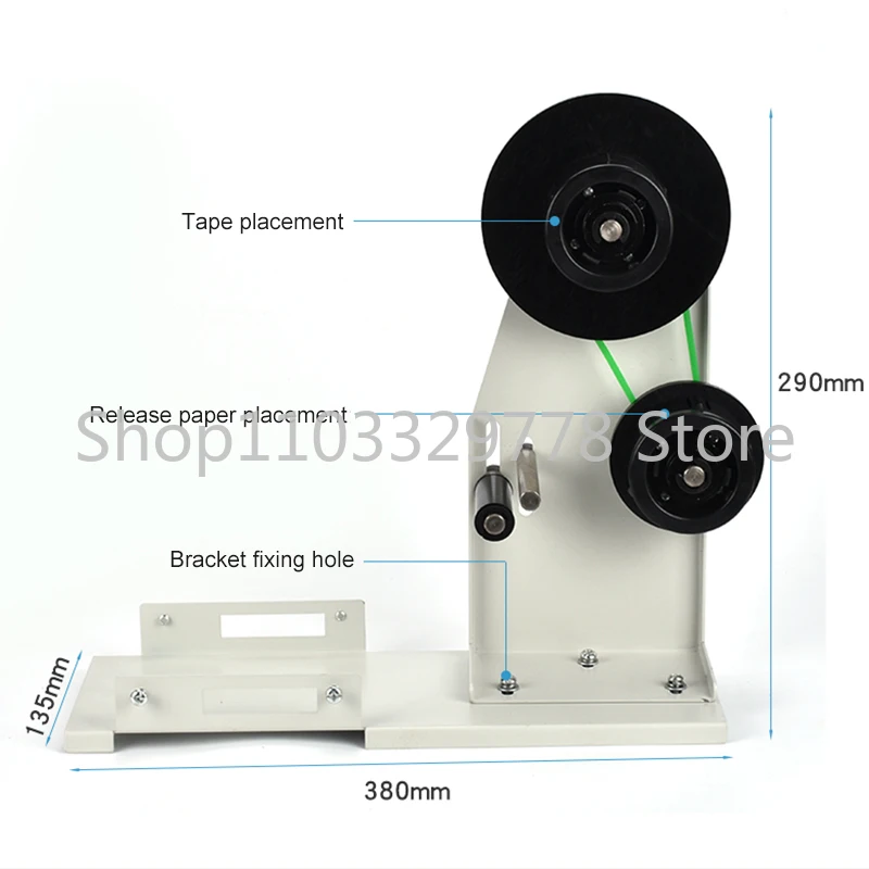 Dispensadores cinta automáticos, soporte para máquina cortadora de cinta de ZCUT-9, soporte pelado, marco de soporte