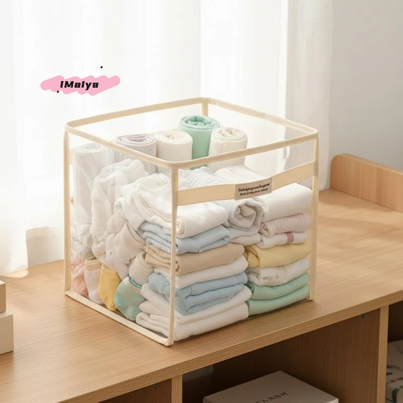 Picture 6: M-Transparent Children's Toy Storage Basket Large Size Toy Storage Bag Large Capacity Household Multifunctional Storage Basket