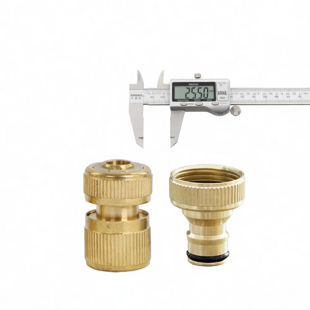 High Quality Copper Quick Connect Coupler Pressure Washer Hose Adapter Car Wash Gun Inlet Outlet Fitting Socket