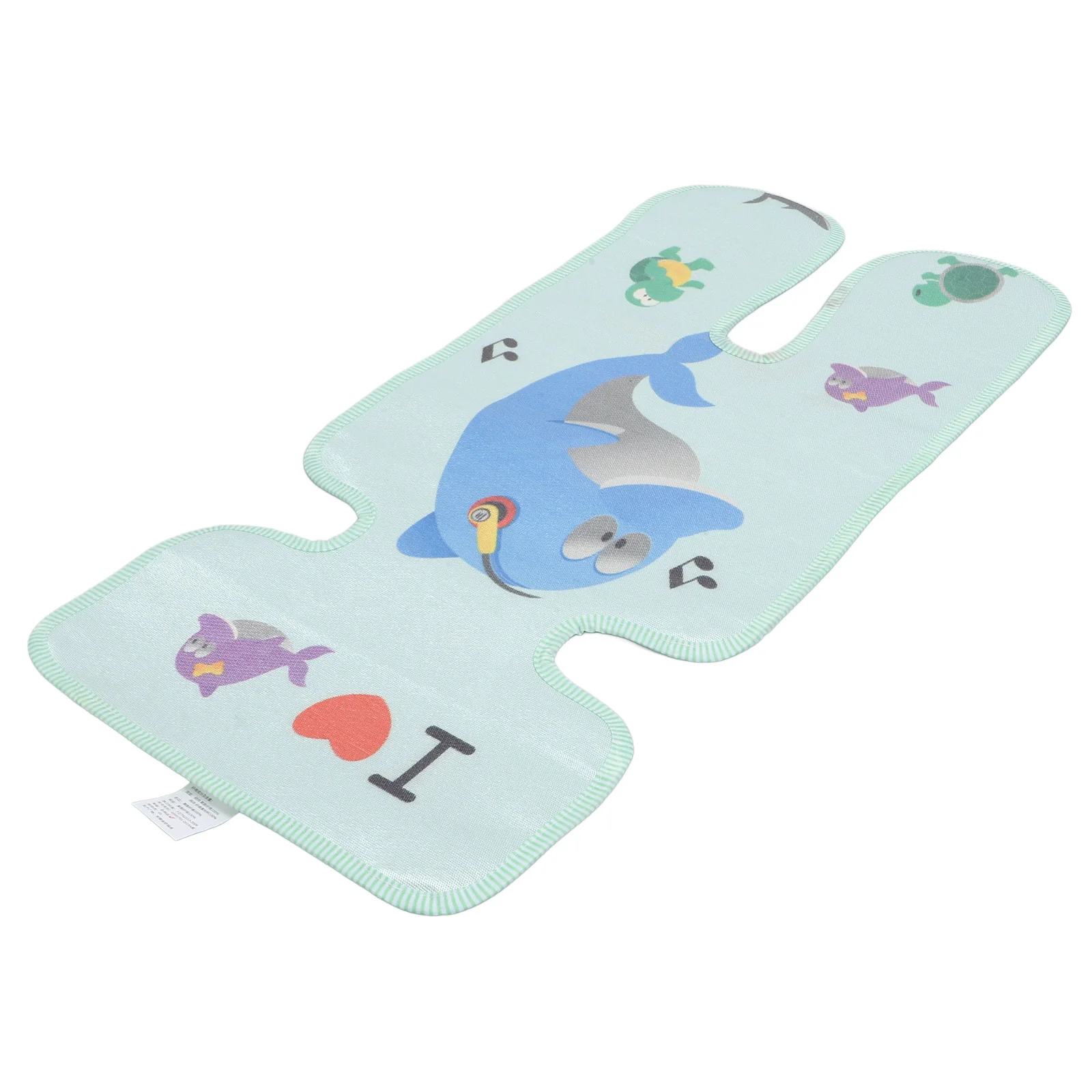 Baby Seat Car Infant Mat Summer Stroller Cool Cushion Cooling Pad 7200X3300X030CM Sky-blue Ice Silk for