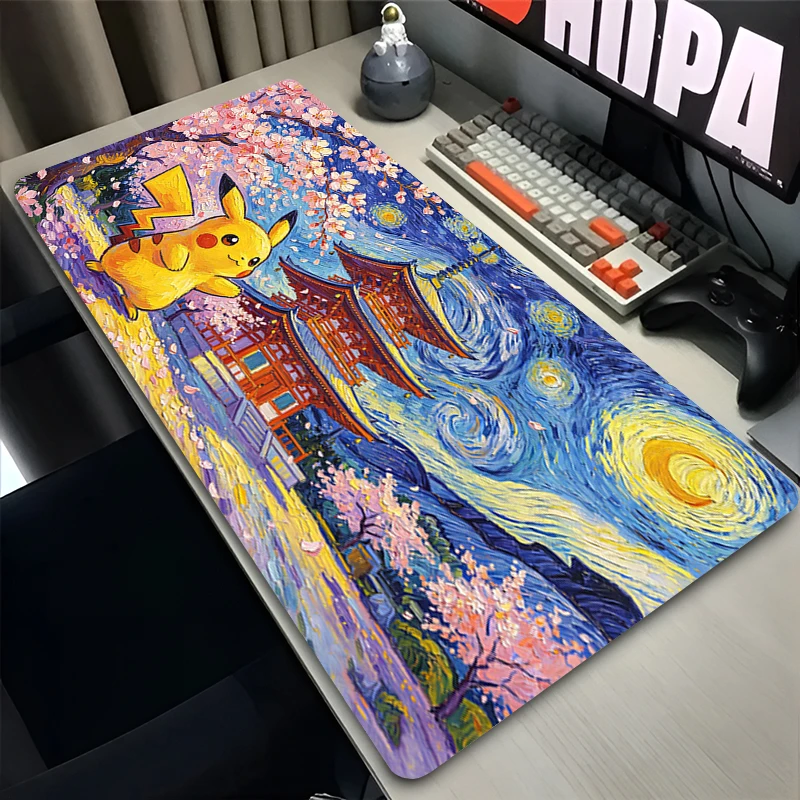 Mouse Pad Pokemon PC Computer Gaming Accessories Speed Mini Pc Keyboard Desk Mat Designed specifically sakura Pikachus Mousepad