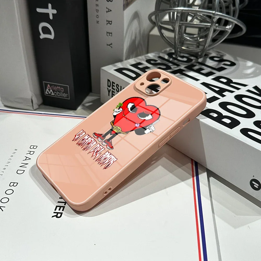 Mafia Of Love Red Heart Pattern Phone Case For Iphone15 14 12 13 Pro Max 11 13 Pro XS MAX 8 7 14promax Plus 2020 XR Phone Cover