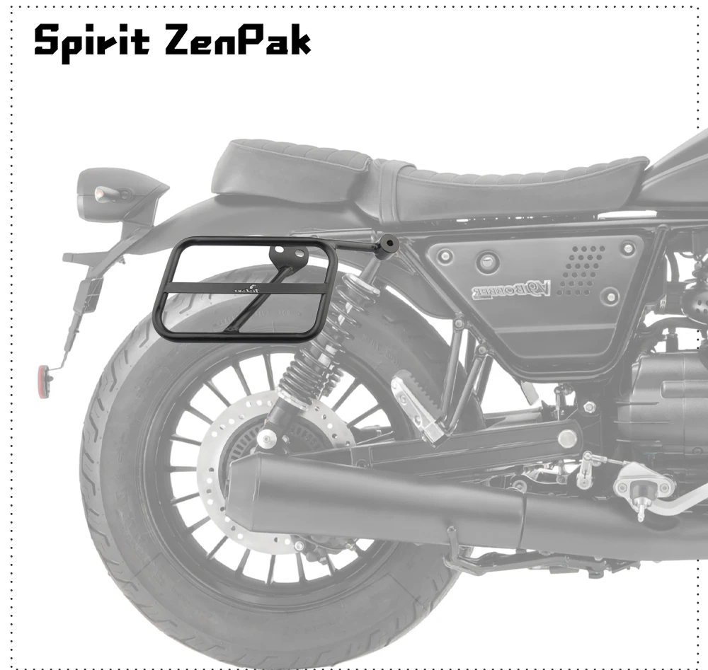 Motorcycle Accessories Side Trunk Bag Holder Fit V9 Bobber V 9 Roamer 2018-2025 Saddle Bag Trunk Bag Support Bracket