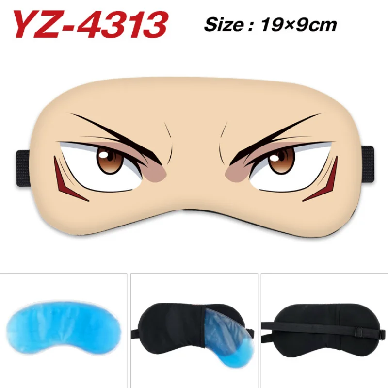 Anime Jujutsu Kaisen Gojo Satoru Yuji Itadori Inumaki Toge Eye Patch Sleep Blindfold Shading Casual Eyes Mask Cosplay Props Gift