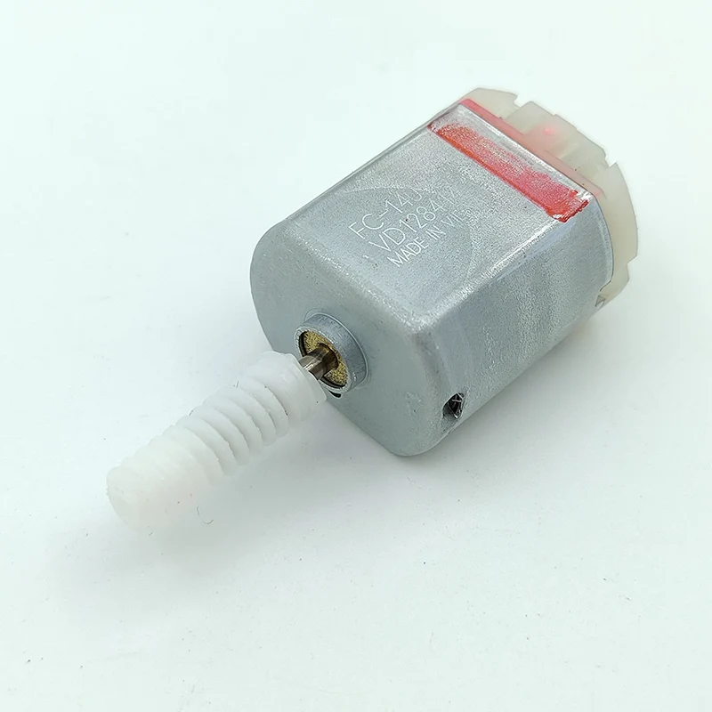 Mabuchi FC-140SA Mini 20mm Electric Motor DC 12V Worm Gear Shaft Car Door Lock Actuator Folding Rearview Mirror Repair Motor