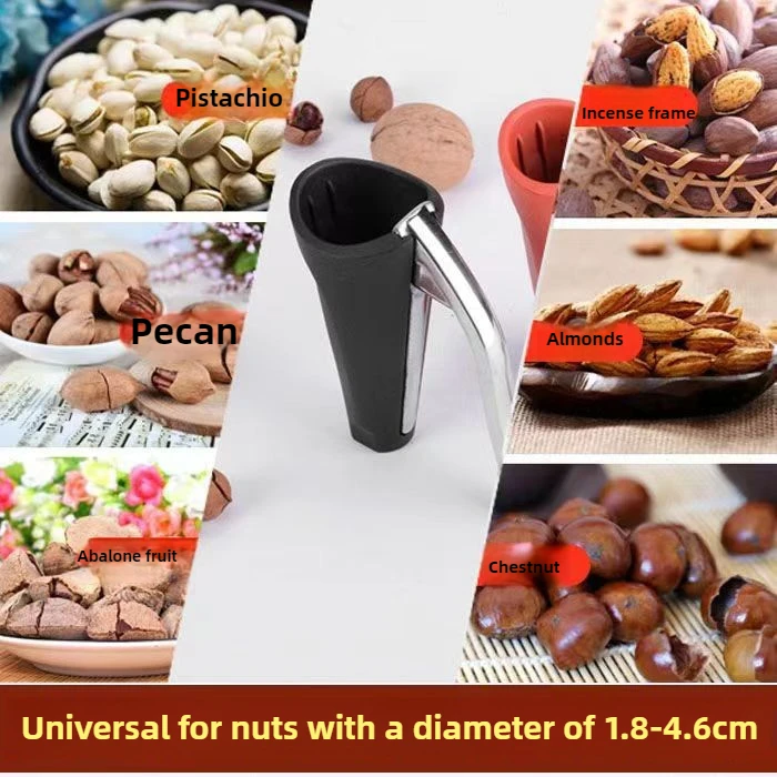 اللوز الجوز البقان المكسرات كسارة البندق سبائك الزنك الجوز فتاحة المقشر المطبخ أداة البندق الجوز كماشة المقشر أداة الكستناء السريع