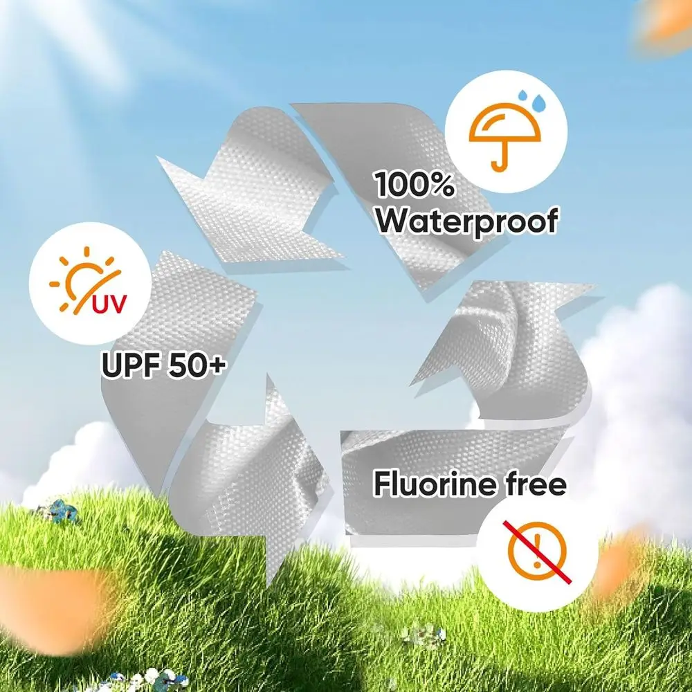 مظلة محمولة منبثقة مقاس 10 × 20 قدم مع جوانب وإعداد سريع وحقيبة حمل بعجلات للمناسبات الخارجية والحفلات والتخييم والسوق #5