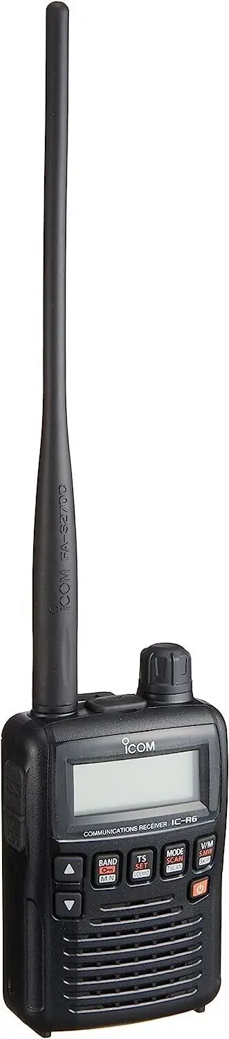 IC-R6 1300 قناة واسعة النطاق 100 كيلو هرتز-1309.995 ميجا هرتز راديو الماسح الضوئي صغير AM FM اسلكية تخاطب اتجاهين الراديو #4