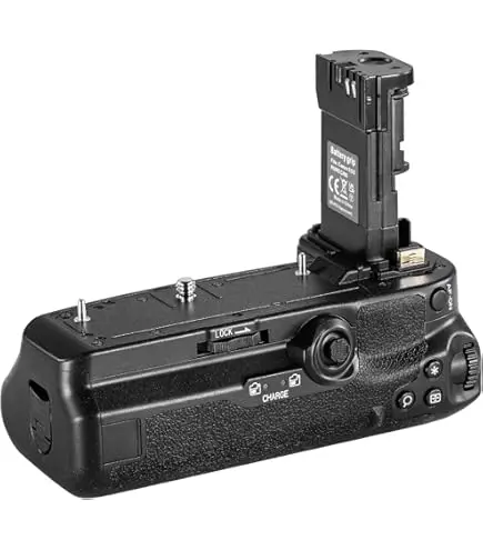 New Professional BG-R20 Battery Grip for EOS R5/R6 | Professional Vertical Shooting Grip