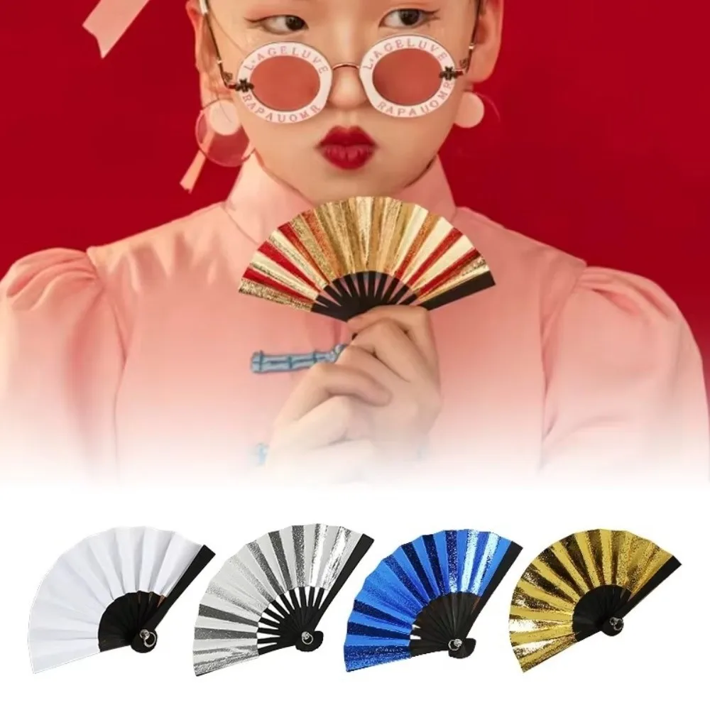 Portable 8Cm Size Handheld Fan Wall Hanging Chinese Style Mini Folding Fan Handmade Photo Props Silk Fan Party Decor