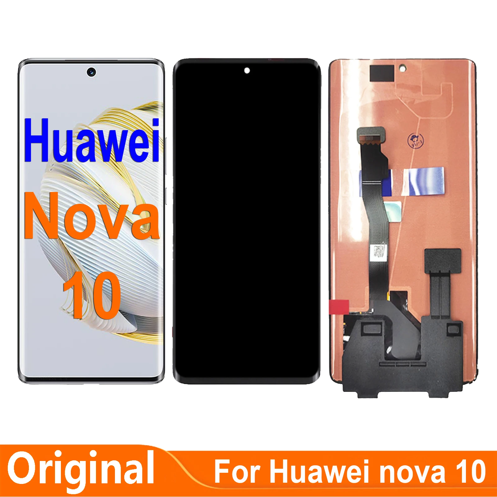 

Original For Huawei Nova 10 Nova10 NCO-AL00 NCO-LX1 LCD Display Touch Screen Digitizer Assembly Repair Parts