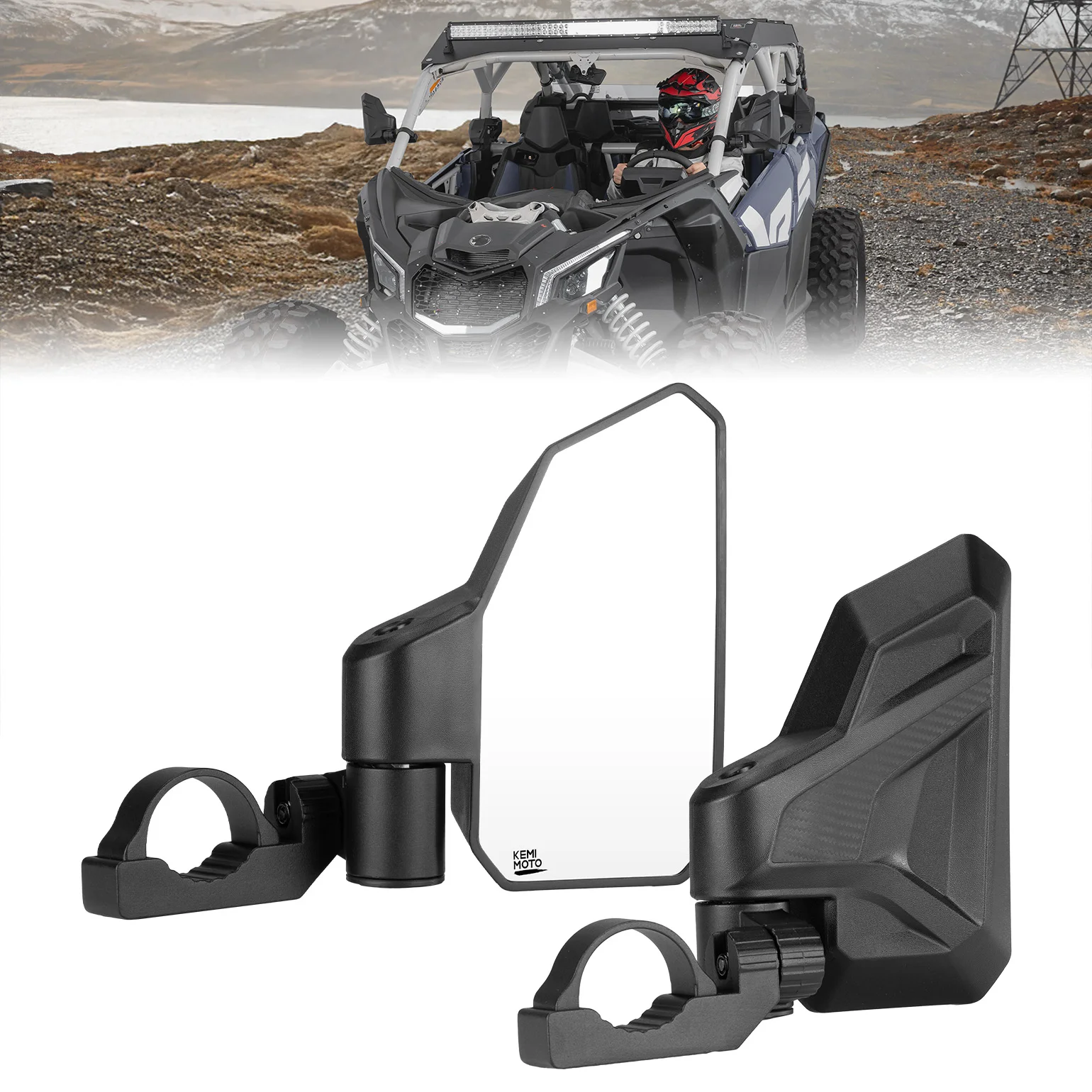 kemimoto-utv-side-mirrors-fits-165-2in-roll-cage-compatible-with-polaris-rzr-pro-xp-xp4-1000-for-can-am-maverick-x3-for-cfmoto