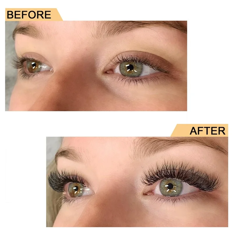 3D/5D/6D/7D/9D/10D Vorgefertigte Volumen-Wimpernfächer Professionelle Einzelwimpernverlängerungen C&D-Curl Wimpernverlängerungen – Detail 8