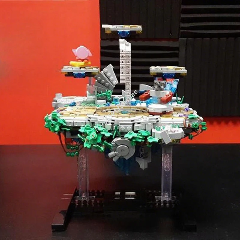 1769 قطعة MOC Super Smashss Bros في نهاية المطاف ساحة المعركة سباك إيطالي اللبنات عيد الميلاد لتقوم بها بنفسك فكرة تعليمية هدية للأطفال #2