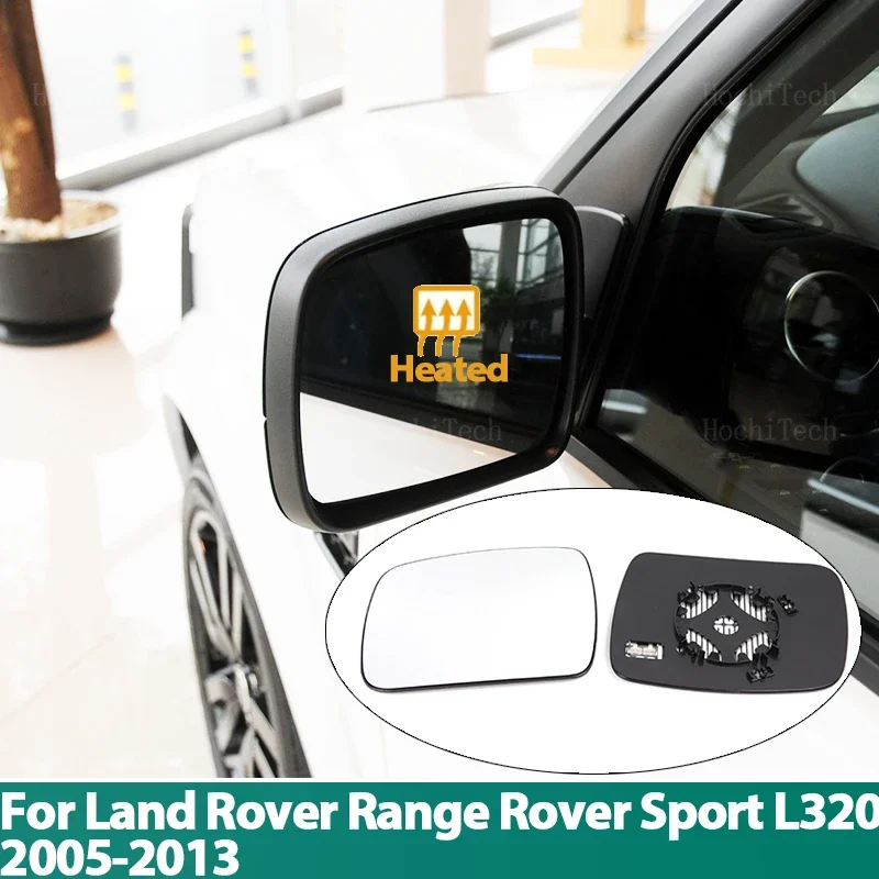 Car Left Right Rearview Side Wing Heated Durable Mirror Glass for Land Rover Range Rover Sport L320 2010-2013