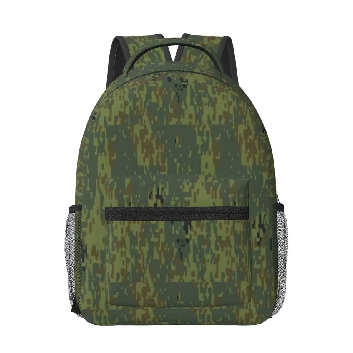 

Russian Woodland Camouflage Woman Backpacks Boys Girls Bookbag Children School Bags Portability Laptop Rucksack Shoulder Bag
