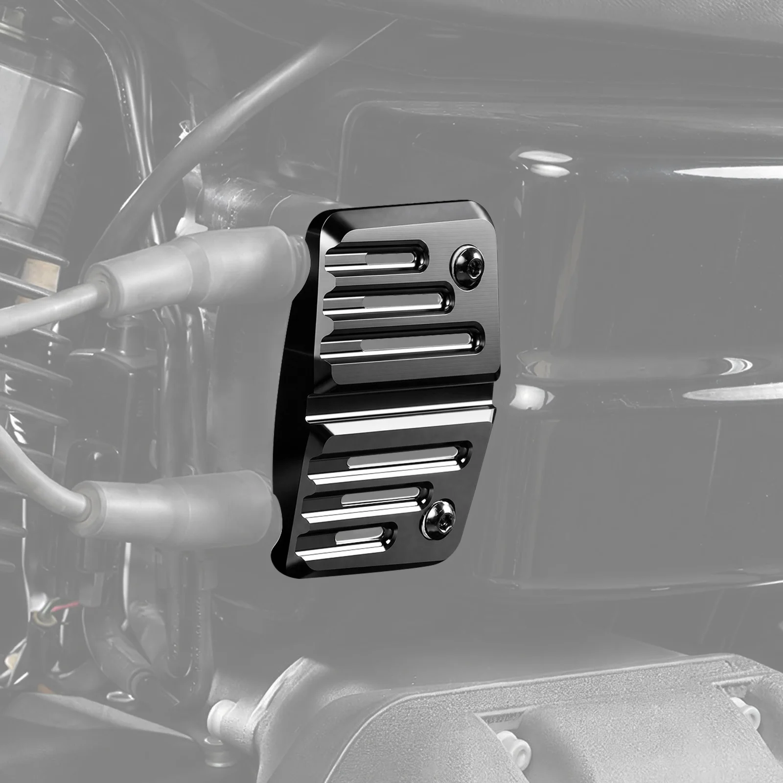 NICECNC Zündspulenabdeckung für Harley 2006–2017 Dyna Fat Bob FXDF Low Rider FXDL Street Bob FXDB Wide Glide FXDWG Super Glide – Detail 8