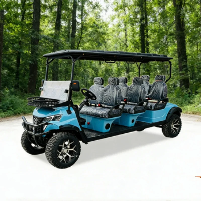 

Super Discount Electric 48V/72V Lithium Battery Golf Cart 2 4 6 Seater New Chinese Travel Golf Scooters Electric Golf Cart