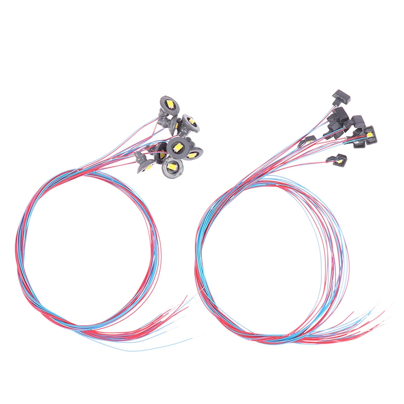 عالية الجودة هو مقياس 1: 87 ، 3 فولت ، 3 فولت ، مصغرة ، محاكاة ، في الهواء الطلق ، مجلس ، نموذج ، diy بها بنفسك ، مصباح ، اكسسوارات ، 10 قطعة #2