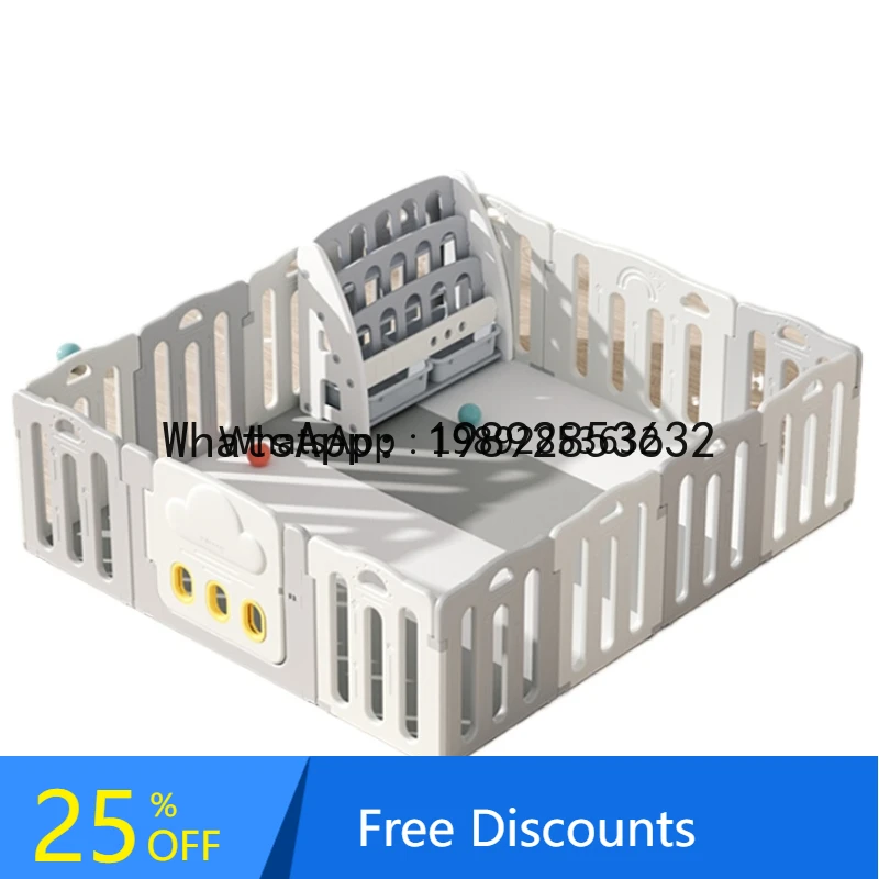 ABC Cloud Fence Protective  Baby Ground Baby Children's Guardrail Fence Climbing Pad