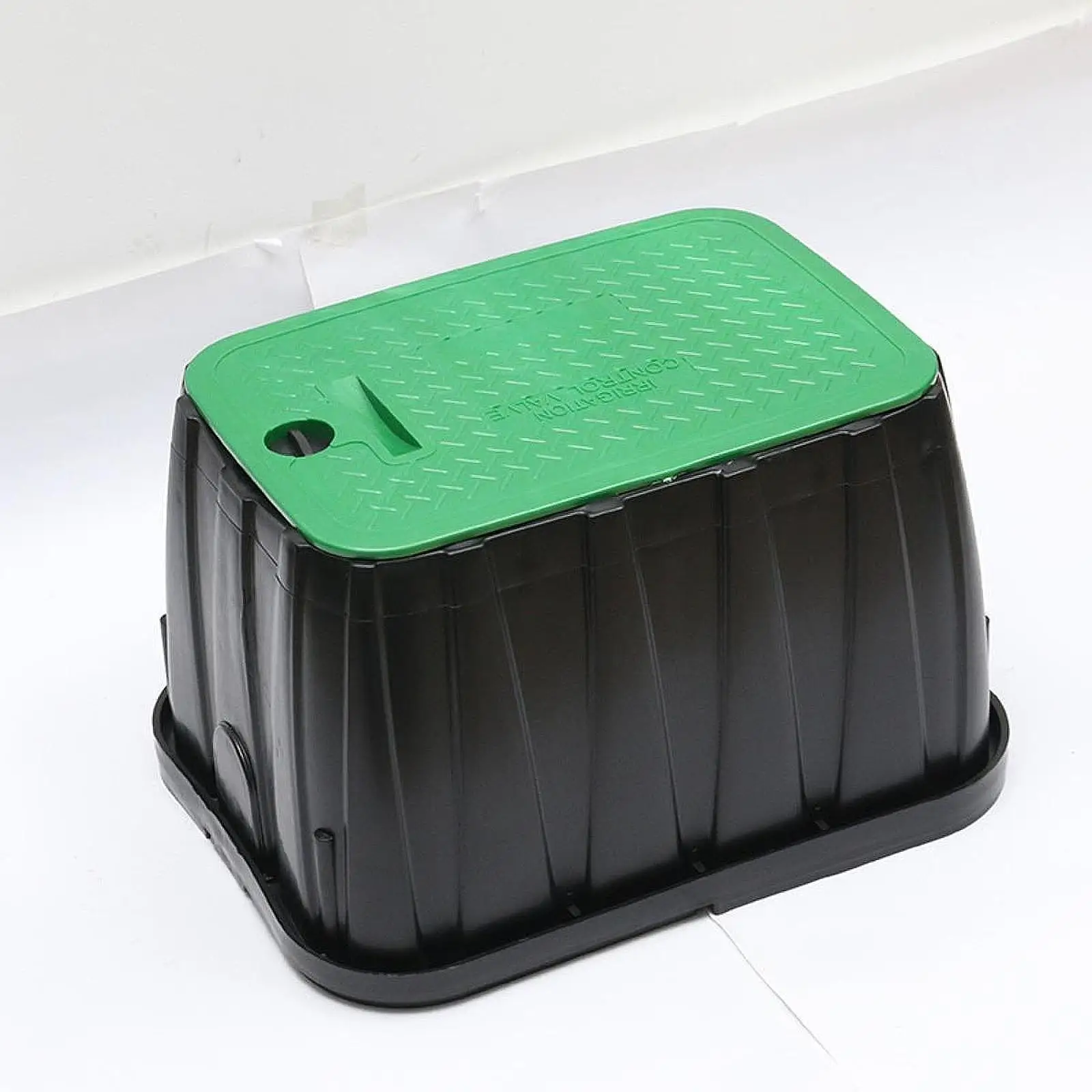 Sprinkler Valve Box Practical Quick Install Premium Sturdy Irrigation Part with Lid for Farm Yards Gardens Lawns Grassland
