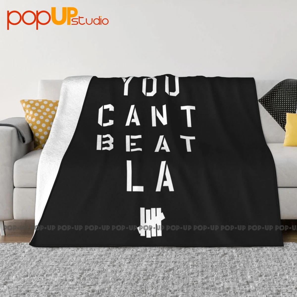 Undefeated Los Angeles Exclusive You Cant Beat La Blanket Luxury Super Soft Camping Blanket