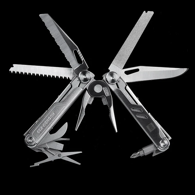 HuoHou K30 Pro Multi Tool 18 In 1 Folding Pliers Portable Scissors Wood Saw Outdoor Survival Multi-functional EDC Hand Tools