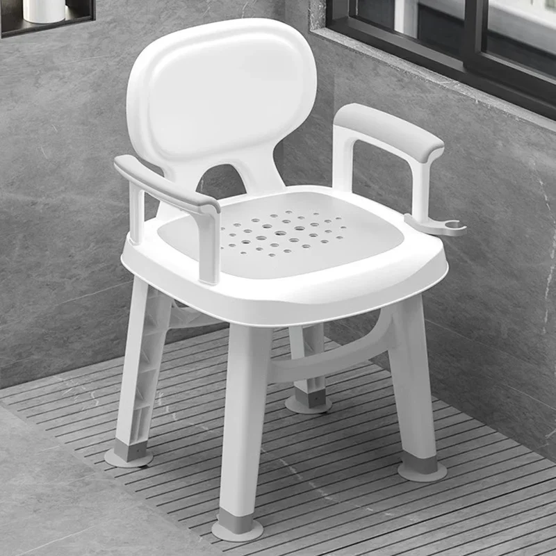 Plastic Elderly Bathroom Chair Camping Living Room Outdoor Stool Bedroom Nordic Kitchen Makeup Tourist Tabouret Home Furniture