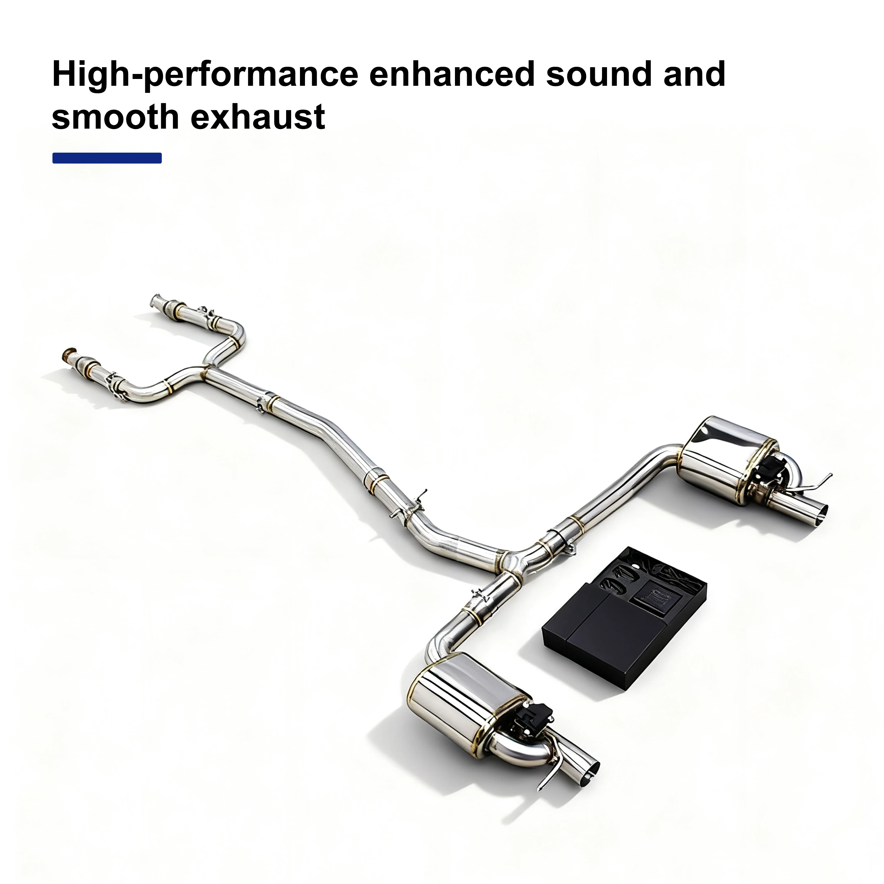 ACE Exhaust Systems Tuning Valved Catback Exhaust for Mercedes Benz W205 C43 E43 AMG 3.0T High Quality SUS304 Exhaust Pipe