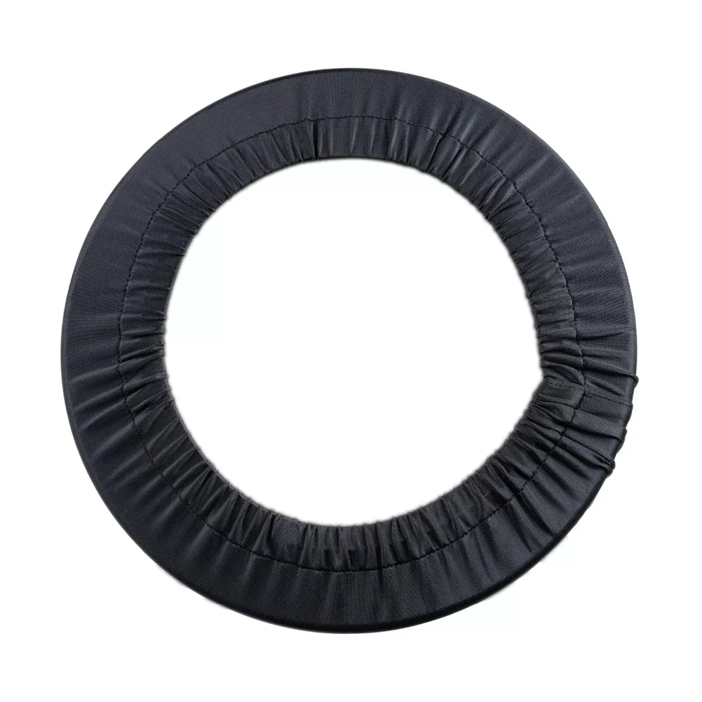 

Car Steering Wheel Stretch Scratch Protector Black Cover Steering Wheel Cover Fully Surrounded Elastic Car Steering Wheel