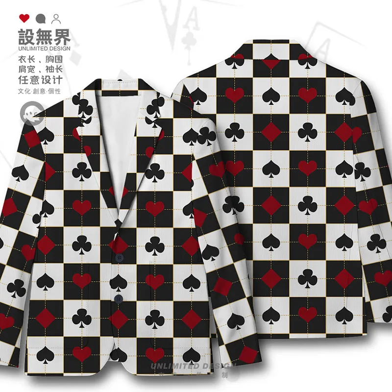 play-poker-a-sure-win-card-game-good-luck-and-good-fortune-for-the-new-year-men's-male-blazer-for-man-jacket-clothes