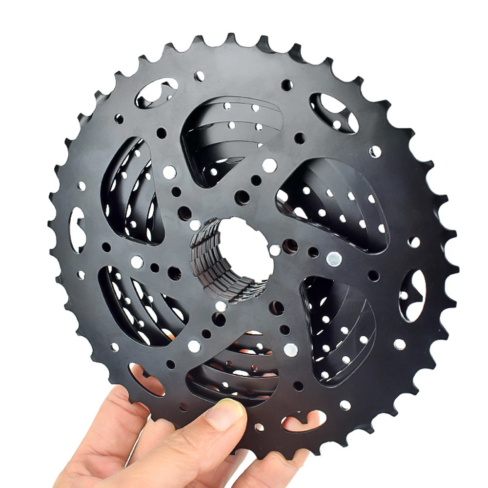 MTB bike Cassette 8/9/10/11/12s Road bike black flywheel Wear resistant ultra light large tooth flywheel HG bicycle accessories