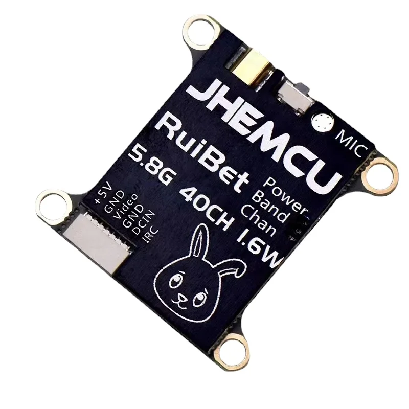 JHEMCU RuiBet Tran-3016W 5.8G 1.6W 40CH PitMode 25mW 200mW 400mW 800mW 1600mW Adjustable VTX 2-6S 30X30mm Drones Accessories view 3