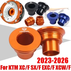 For KTM SX SXF XC XCF EXC EXCF XCW XCF-W 125 150 250 300 350 450 500 2023-2026 Accessories Front Rear Wheel Hub Spacers Collars
