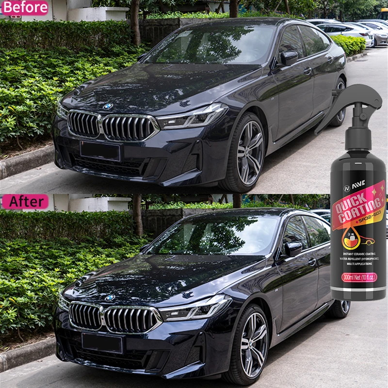 Ceramic Quick Coating Spray For Car Paint AIVC Auto Nano Coat Polish Care Sealing Hydrophobic Protection Car Detail