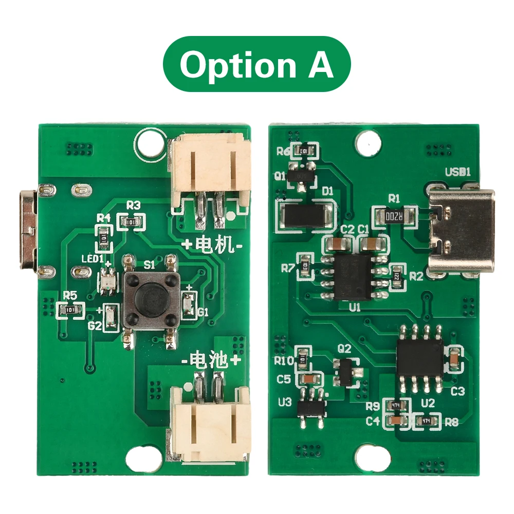 Modulo di atomizzazione per spruzzatore portatile DC 5V Scheda di controllo per spruzzatore elettrico ricaricabile compatto Interfaccia di tipo C
