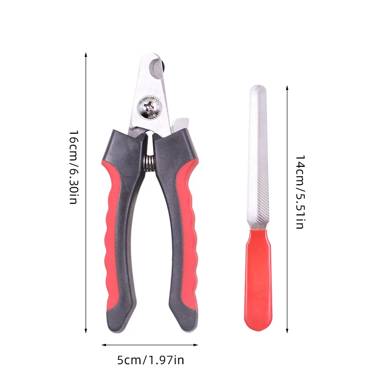 Pet Nail Clippers Professional Dog Cat Nail Trimmer Labor Saving Multifunctional Nail Cutter Pet Grooming Supplies