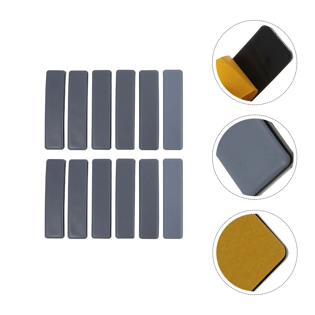 

12 шт., смоляные мебельные ползунки, движущиеся подушечки для ковра, прочная клейкая ручка, долговечная подушка для ног для стола, стула, защищает напольный коврик